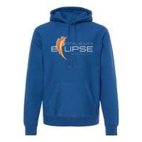 American Totally 2024 Total Solar Eclipse April 08 2024 Premium Hoodie