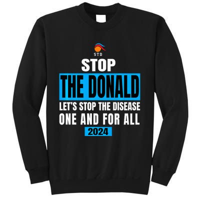 Anti Trump 2024 STD Funny Stop The Donald Trump Impeach Sweatshirt