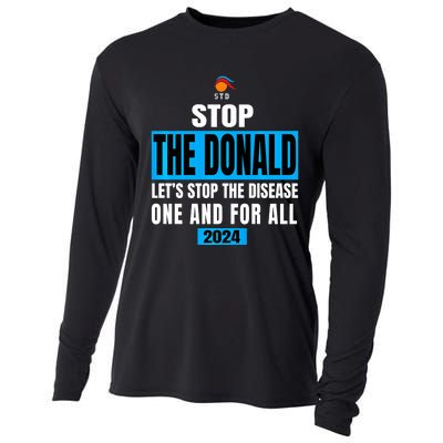 Anti Trump 2024 STD Funny Stop The Donald Trump Impeach Cooling Performance Long Sleeve Crew