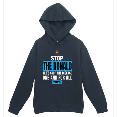 Anti Trump 2024 STD Funny Stop The Donald Trump Impeach Urban Pullover Hoodie