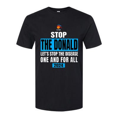 Anti Trump 2024 STD Funny Stop The Donald Trump Impeach Softstyle CVC T-Shirt