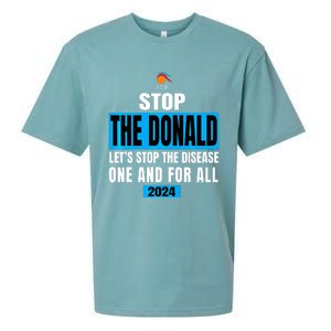 Anti Trump 2024 STD Funny Stop The Donald Trump Impeach Sueded Cloud Jersey T-Shirt