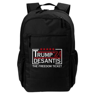 Awesome Trump 24 Desantis The Freedom Ticket Backpack