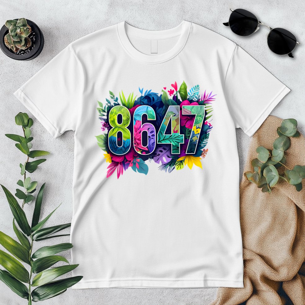 Anti Trump 8647 Floral Resist 86 47 Impeach Trump Impeach 47 Tank Top Premium T-Shirt