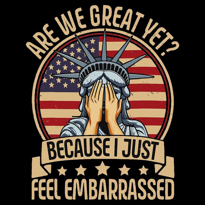 Anti Trump Are We Great Yet Cause I Just Feel Embarrassed Doggie Tank