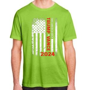 America Take America Back Trump Vance 2024 Vice President Adult ChromaSoft Performance T-Shirt