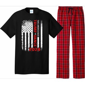 America Take America Back Trump Vance 2024 Vice President Pajama Set