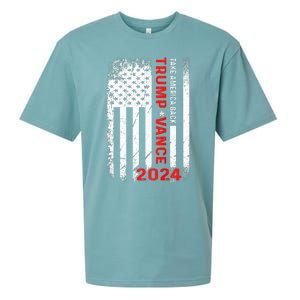 America Take America Back Trump Vance 2024 Vice President Sueded Cloud Jersey T-Shirt