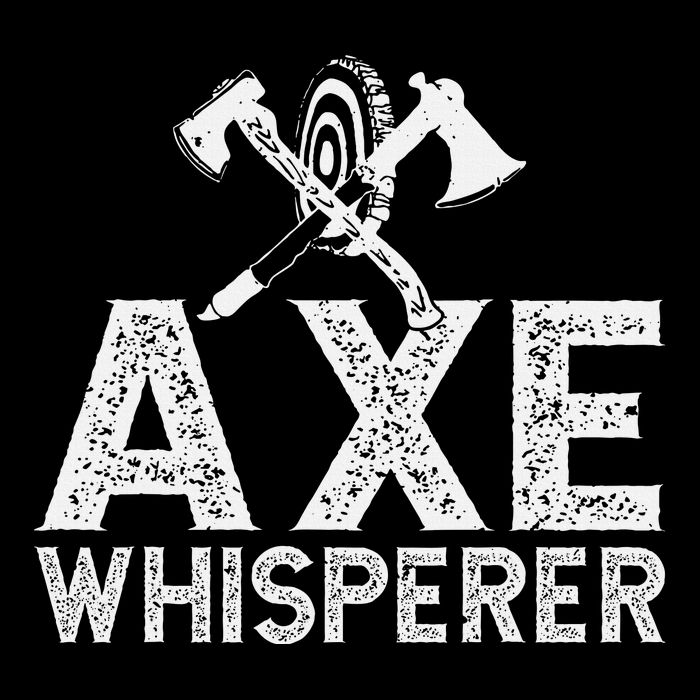 Axe Throwing Axe Whisperer Stripe Pom Pom Beanie