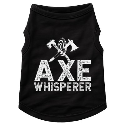 Axe Throwing Axe Whisperer Doggie Tank