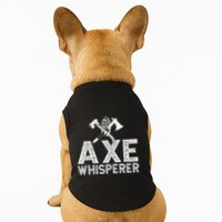 Axe Throwing Axe Whisperer Doggie Tank