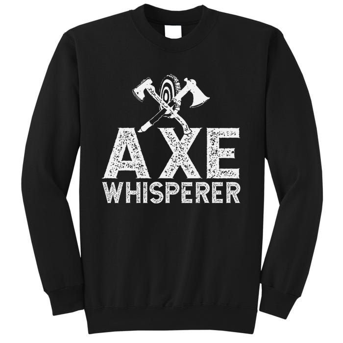 Axe Throwing Axe Whisperer Sweatshirt