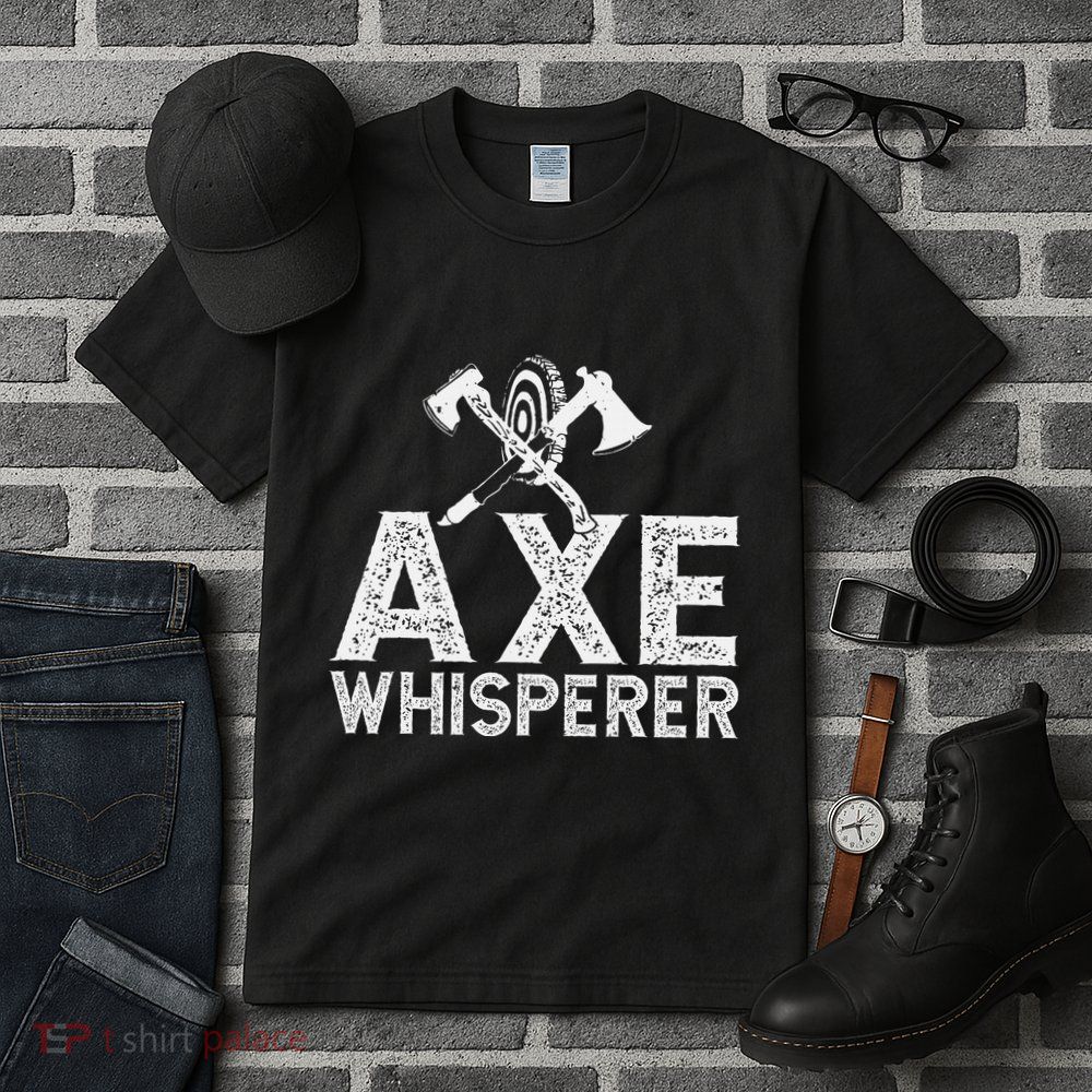 Axe Throwing Axe Whisperer Tall T-Shirt