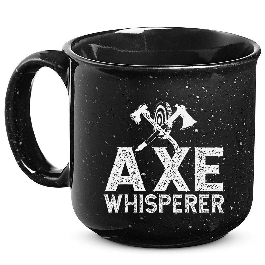 Axe Throwing Axe Whisperer 15oz Campfire Ceramic Mug