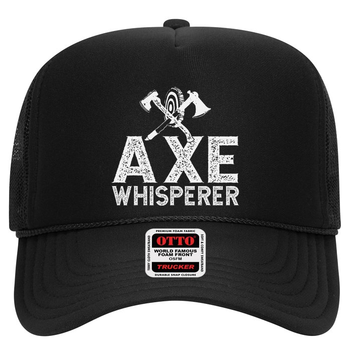 Axe Throwing Axe Whisperer Trucker Hat
