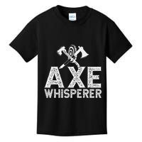 Axe Throwing Axe Whisperer Kids T-Shirt
