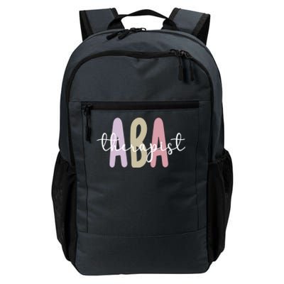 Aba Therapist Appreciation Applied Behavior Analysis Cute Gift Daily Commute Backpack