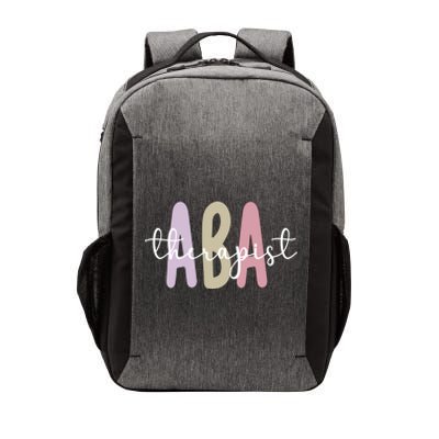 Aba Therapist Appreciation Applied Behavior Analysis Cute Gift Vector Backpack