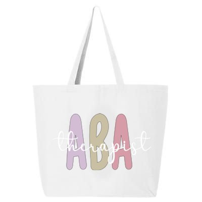 Aba Therapist Appreciation Applied Behavior Analysis Cute Gift 25L Jumbo Tote