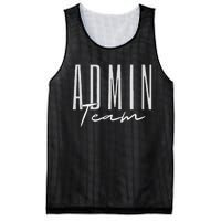 Admin Team Assistant Admin Squad Administrative Assistant Mesh Reversible Basketball Jersey Tank