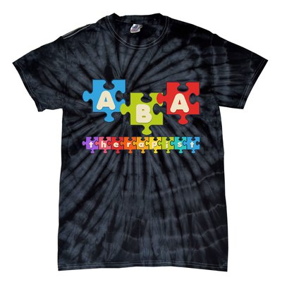 Aba Therapist Applied Behavior Analysis Behavior Specialist Tie-Dye T-Shirt