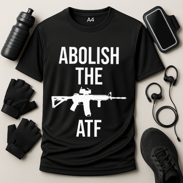 Abolish The Atf Pro Gun Cooling Performance Crew T-Shirt