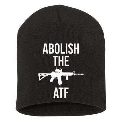 Abolish The Atf Pro Gun Short Acrylic Beanie