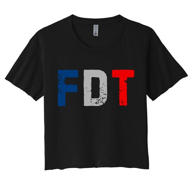 Anti Trump Crop Top