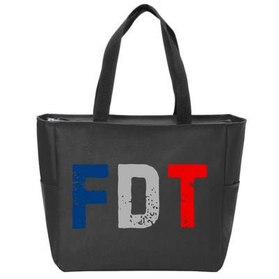 Anti Trump Zip Tote Bag