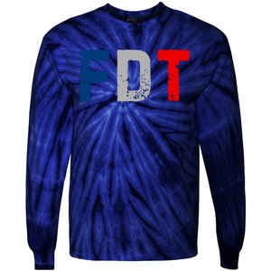 Anti Trump Tie-Dye Long Sleeve Shirt