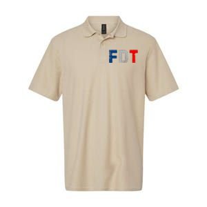 Anti Trump Softstyle Adult Sport Polo