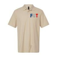 Anti Trump Softstyle Adult Sport Polo