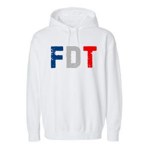 Anti Trump Garment-Dyed Fleece Hoodie