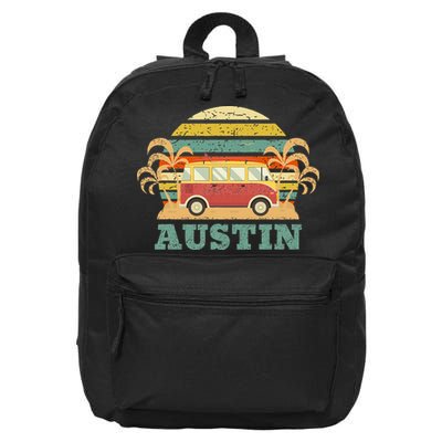 Austin Texas 16 in Basic Backpack