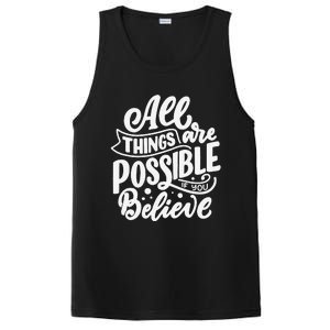 All Things Are Possible If You Believe PosiCharge Competitor Tank