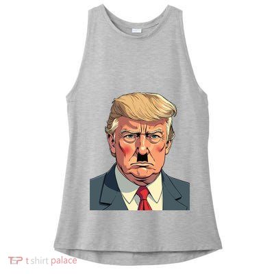 Anti Trump Activist Protest Ladies PosiCharge Tri-Blend Wicking Tank