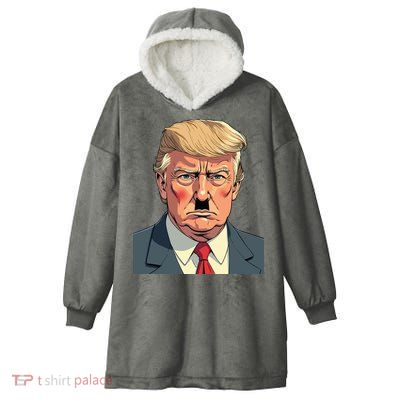 Anti Trump Activist Protest Hooded Wearable Blanket