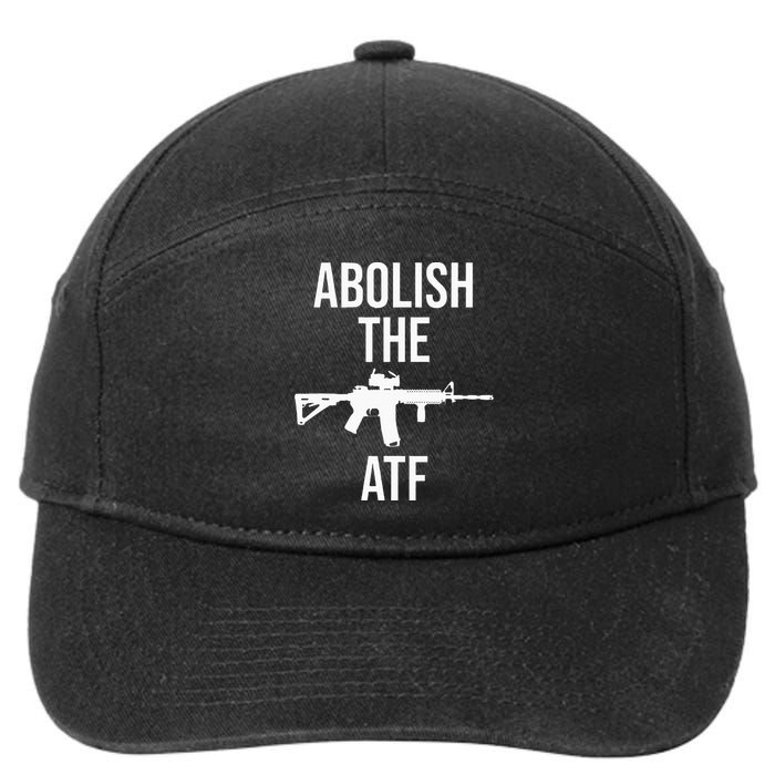 Abolish The Atf Pro Gun 7-Panel Snapback Hat