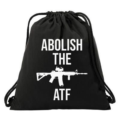 Abolish The Atf Pro Gun Drawstring Bag