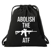 Abolish The Atf Pro Gun Drawstring Bag