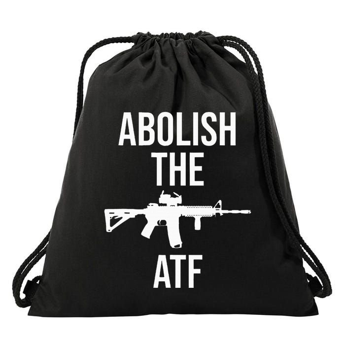 Abolish The Atf Pro Gun Drawstring Bag