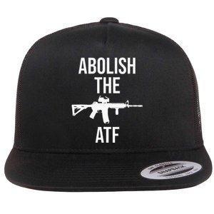 Abolish The Atf Pro Gun Flat Bill Trucker Hat