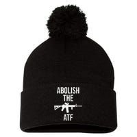 Abolish The Atf Pro Gun Pom Pom 12in Knit Beanie