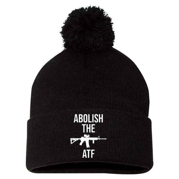 Abolish The Atf Pro Gun Pom Pom 12in Knit Beanie