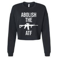 Abolish The Atf Pro Gun Cropped Pullover Crew