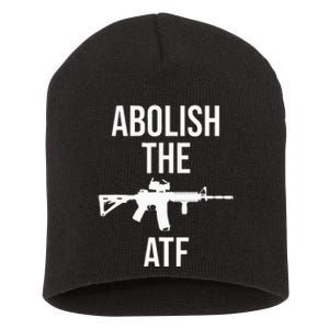 Abolish The Atf Pro Gun Short Acrylic Beanie