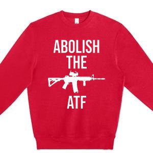 Abolish The Atf Pro Gun Premium Crewneck Sweatshirt