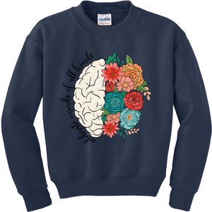 Aba Therapist Autism Awareness Supporter Kids Sweatshirt