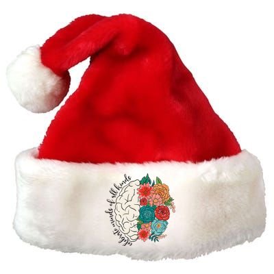 Aba Therapist Autism Awareness Supporter Premium Christmas Santa Hat