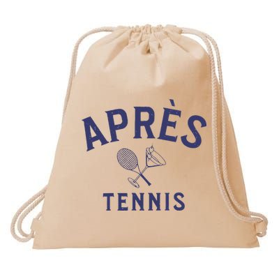 Apres Tennis AprèS Tennis Drawstring Bag